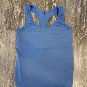 Blue Yoga Threads Athletic Top